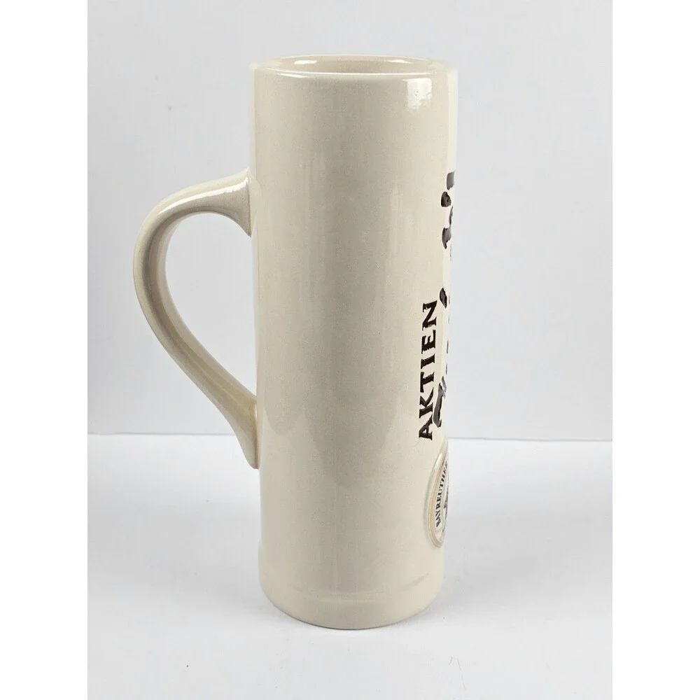Aktien Zwickl Kellerbier 0.51 Liter Beer Stein, 8.5” DGD Werbeartikel fast Ship
